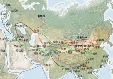甘英使大秦