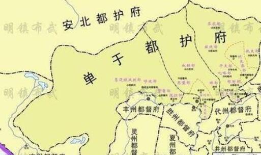 唐朝六大都护