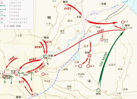 北魏攻宋河南之战