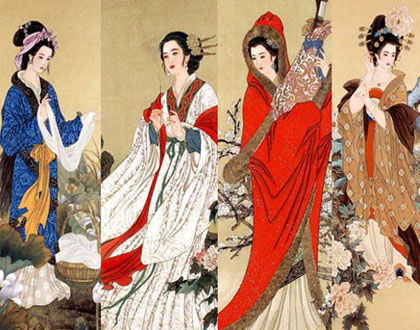 古代四大美女
